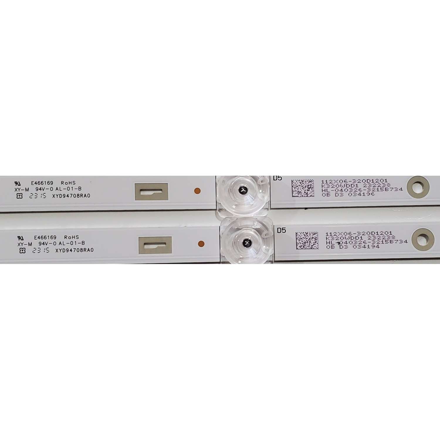 LEDS PARA TV JVC (2 PIEZAS) NUMERO DE PARTE 4708-K320WD-A1113N51 / K320WDD1 A1 / YSDL 4700RA0 / 110206-320D1021 / K320WDD1 / DISPLAY LC320DXQ (SM)(A8) / MODELO SI32RF - Imagen 2